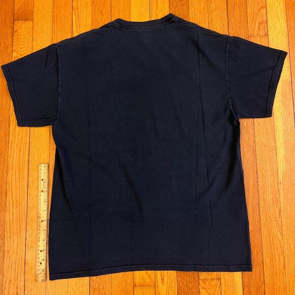 Gildan Ultra Cotton Black Graphic Tee Large - Picture 2 of 4